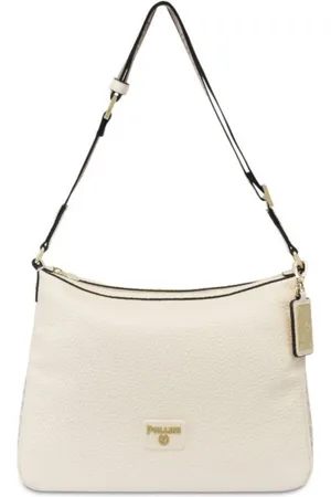 Pollini Shoulder Bags, female, , ONE SIZE, Heritage Print Crossbody Bag with Piping