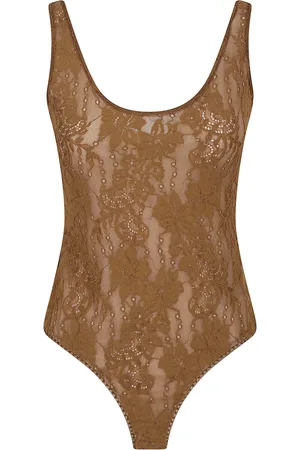 ZIMMERMANN Body, female, , S, Boat Neck Topwear Mesh Lining
