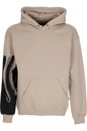 Octopus Hoodies, male, , S, Hooded Sweatshirt with Ribbed Bottom