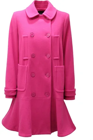 Emporio Armani Double-Breasted Coats, female, , XS, Wool coat Emporio mix style
