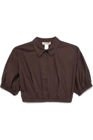 Twin-Set Shirt with Front Button Fastening