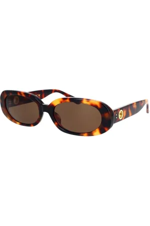 Linda Farrow Chic 90s Style Sunglasses with Zeiss Lenses