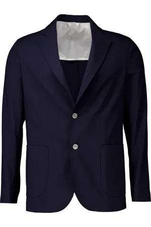 BARBA Blazers, male, , XL, Navy Colberts
