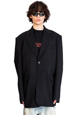 Vetements Blazers, male, , M, Tailored Embroidered Jacket