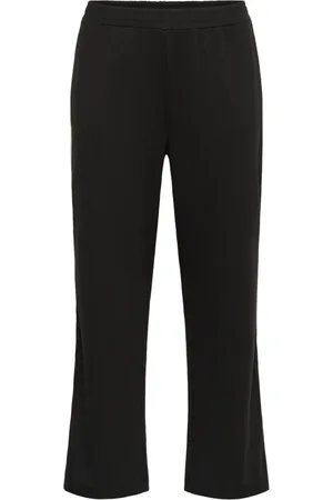 Kaffe Wide Trousers, female, , S, Sporty Track Trousers with Side Stripes