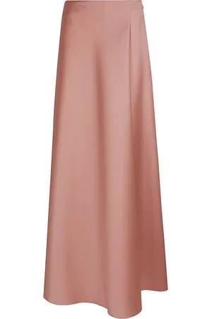 Alberta Ferretti Elegant Mikado Long Skirt