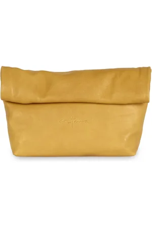 Cortana Clutches, female, , ONE SIZE, Delhi S, mustard leather clutch