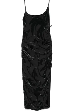 MUGLER Midi Dresses, female, , S, Side Buckle Dress