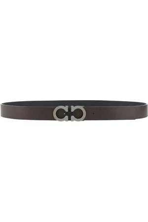 Salvatore Ferragamo Belts, male, , 100 CM, Gancini Logo Leather Belt