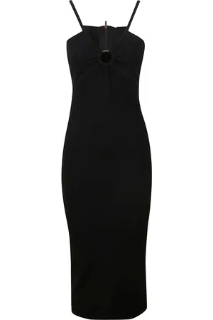 Michael Kors Stretch Knit Dress with Metal Ring