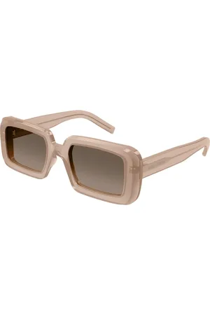 Saint Laurent Rectangular Sunglasses with Frame