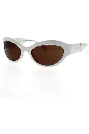 Michael Kors Sunglasses, unisex, , 59 MM, Burano Oval Sunglasses Brown