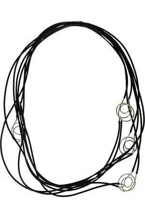 LIVIANA CONTI Ceramic Gold Multistrand Necklace