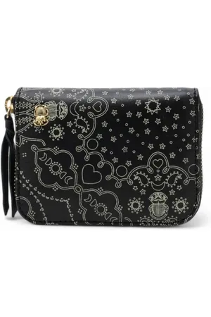 CLARIS VIROT Mini Bob Bandana Leather Wallet