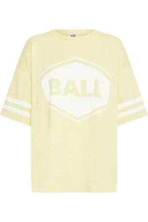 Ball T-Shirts, female, , XL, Sporty Oversize Tee with Striped Print