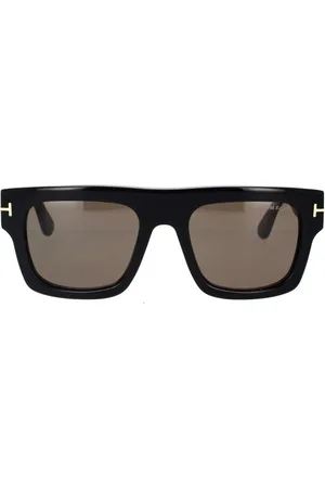 Tom Ford Sunglasses, unisex, , 53 MM, Geometric Impactful Sunglasses with T Logo
