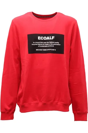ECOALF Printed Cotton Sweatshirt San Diego Patchlabel