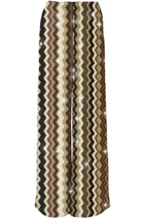 MC2 SAINT BARTH Wide Trousers, female, , M, Colorful Trousers for Men