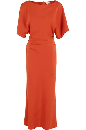Staud Cayenne Boat Neck Dress