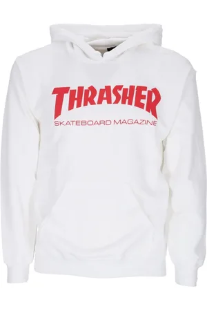 Thrasher Hoodies, male, , XL, /Red Skatemag Hooded Sweatshirt