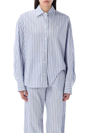 The Attico Eliza Striped Shirt