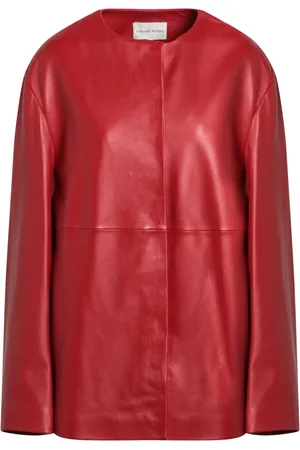 Loulou Studio Single-Breasted Leather Jacket