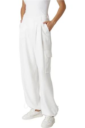 ELEVENTY Wide Trousers, female, , M, Double Pleated Combat Trousers