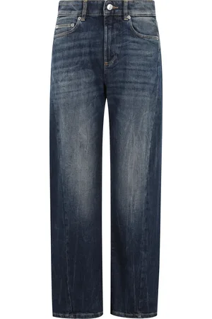 DEPARTMENT FIVE Straight Jeans, female, , W26, Curved Jeans with Zipper Pockets