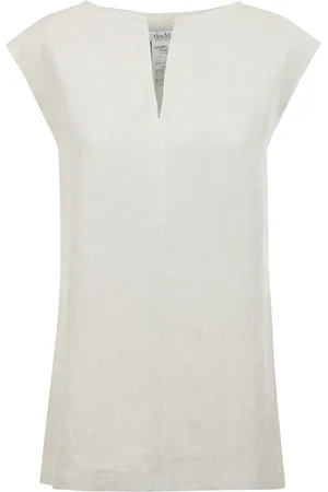 Max Mara Linen blouse with soft silhouette