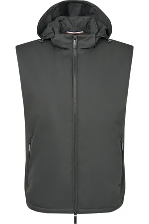 Bugatti Vests, male, , L, Dark Grey Bodywarmers