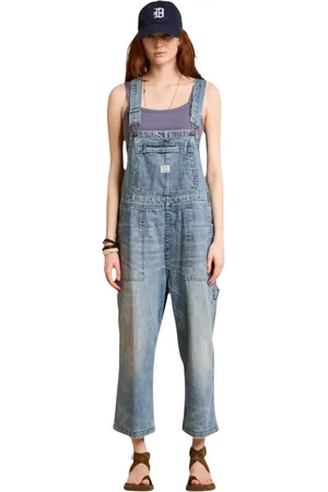 Denimist Jumpsuits, female, , XS, Timeless Relaxed Overall Indigo Denim