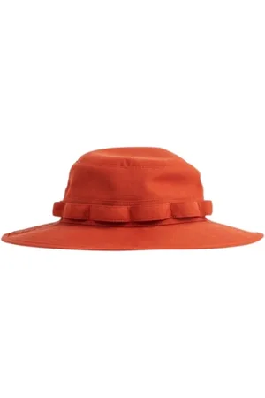 SACAI Brick Cotton Drawstring Hat