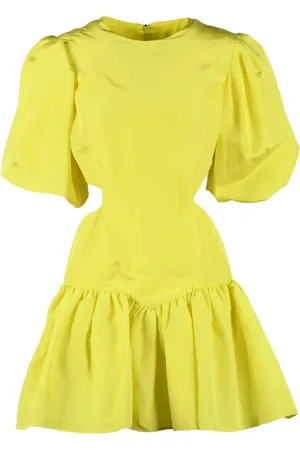 Msgm Balloon dress with puff sleeves