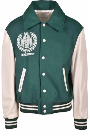 Family First Stylish Jacket with Polyester and Leather