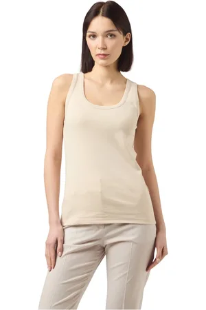ELEVENTY Sleeveless Tops, female, , XS, Modal Tank Top