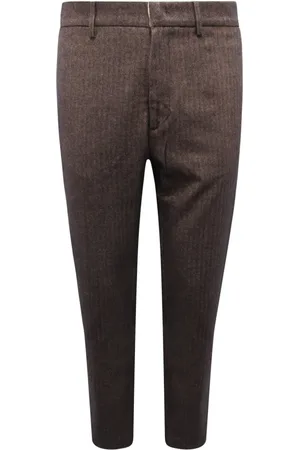 BROOKSFIELD Slim-fit Trousers, male, , 3XL, Winter Trouser Mini Pattern Cotton