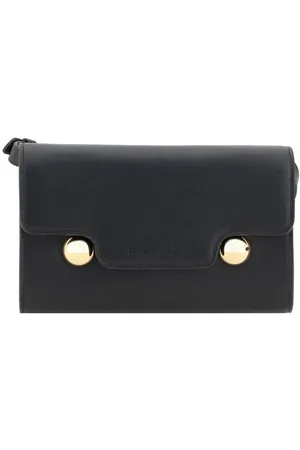Marni Clutches, female, , ONE SIZE, Trunkaroo Shoulder Bag with Golden Details