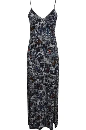 Zadig & Voltaire Soft Butterflies Crepe Chine Dress