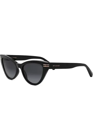 Bvlgari Sunglasses, female, , 54 MM, Cat-Eye Sunglasses with Golden Details