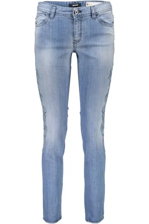 Roberto Cavalli Skinny Jeans, female, , W26, Denim Donna Jeans Embroidered Contrast