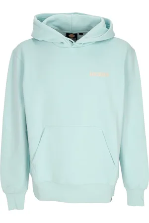 Dickies Hoodies, male, , XL, Pastel Turquoise Hoodie Long Sleeve Sweatshirt
