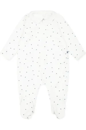 Petit Bateau Body, unisex, , 12 M, Starlight Ivory Baby Romper