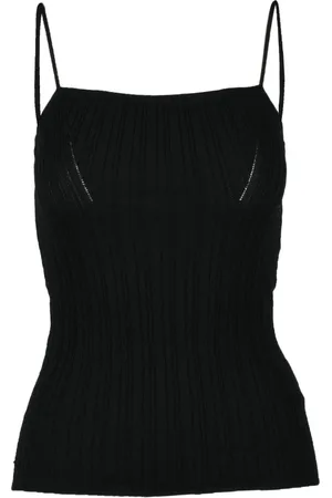 ERIKA CAVALLINI Sleeveless Tops, female, , L, Chic Viscose Blend Sleeveless Top