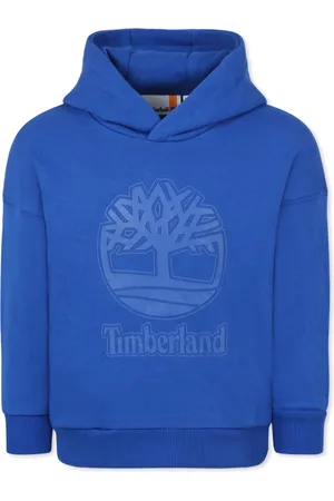 Timberland Cotton Blend Hoodie with Logo