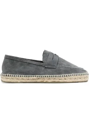 MANEBI Espadrilles, male, , 7 UK, Grey Flat Shoes