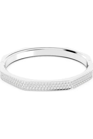 Swarovski Bracelets, female, , M, Octagonal White Rose Gold Bracelet