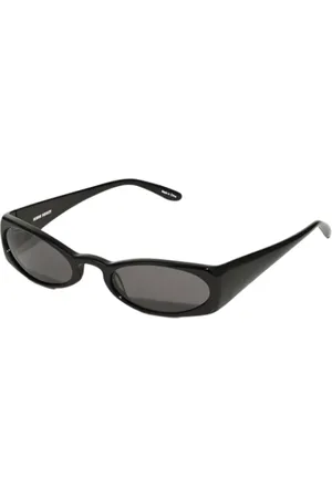 HENRIK VIBSKOV Oversized Oval Sunglasses with Dark Lenses