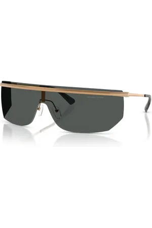 Michael Kors Palisades Sunglasses with Dark Gold Details