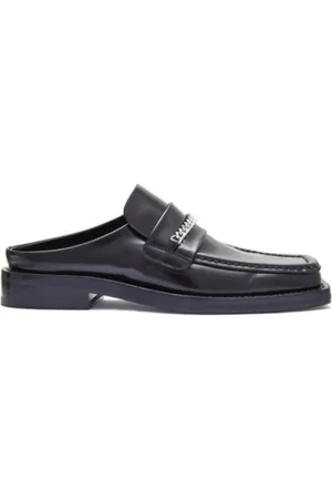 MARTINE ROSE Square Toe Mule Shoes