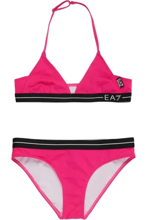 Emporio Armani Bikini, female, , 12 Y, Minimalist Bikini with Iconic Logo